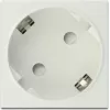 Delock Easy 45 Typ F zásuvka so shutter, Biela RAL 9003, 16 A, 250 V, balenie 10 ks 81324