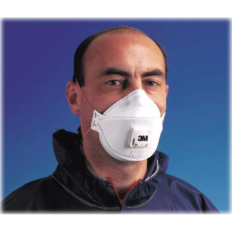 3M Aura 9332+ FFP3 jednorazová ochranná maska s Cool Flow ventilom, balenie 10 ks