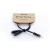 Cordial 14883 3,5 mm stereo Y adaptérový kábel, 1x jack konektor samec na 2x jack konektor samica, 0,3 m, čierny