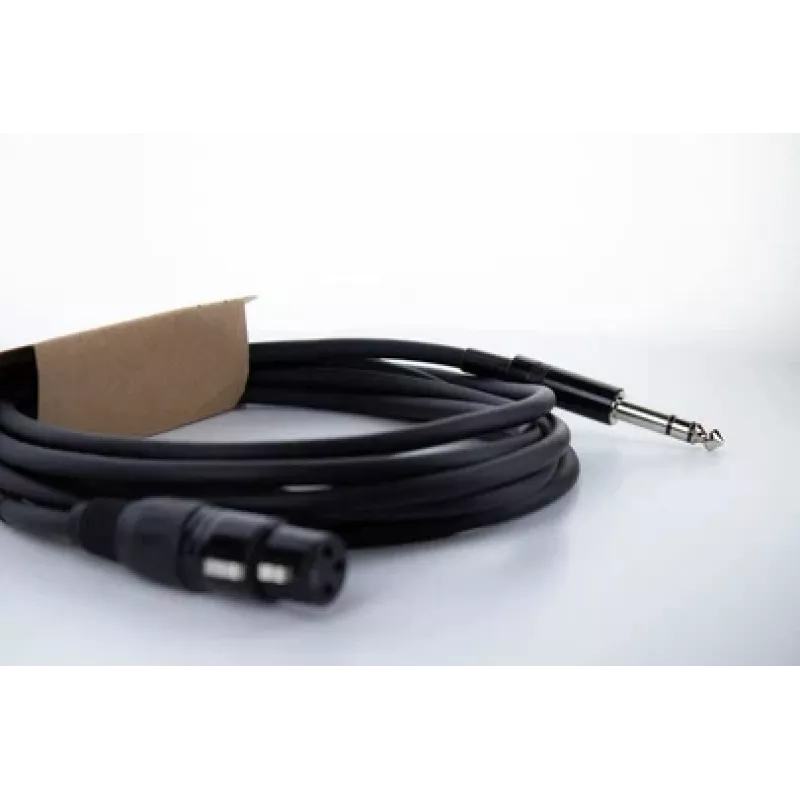 Cordial EM 1 FV XLR na 6,3 mm klinka audiokábel 1 m čierny 14820