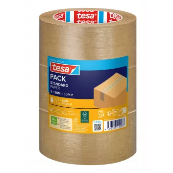 tesa STANDARD ecoLogo® 58292 baliaca páska hnedá 50 m x 50 mm 3 rolky