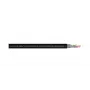 Cordial 15588 CAT 7a S/FTP patch kábel, RJ45, 1 m, čierny, PUR