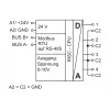 METZ MR-F-AO4 Modbus RTU modul analógových výstupov, 4 kanály, RS485, 16-bit, DIN lišta 110835130270