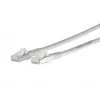 METZ CONNECT 1308450388-E Cat6a S/FTP sieťový patch kábel, RJ45, 0,3 m, biela