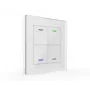 MDT BE-GTL4TW.01 Glass Switch II Light 4-tlačidlový biely