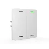 MDT BE-TAL63T2.01 KNX tlačidlo Light 63, 2-násobné, RGBW, teplotný senzor, Studio biela lesklá
