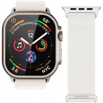 VONMÄHLEN Classic Nylon Loop 44, 45, 46, 49mm univerzálna veľkosť, krémová