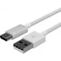 FLEXLINE FL31-13043 USB-A na USB-C nabíjací a synchronizačný kábel, 2.0, ABS, biela, 2m