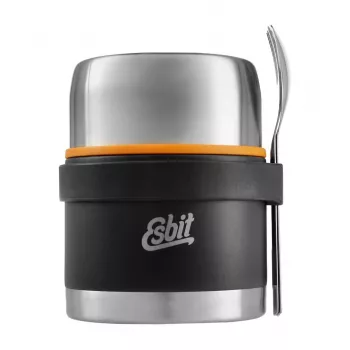 Esbit Classic termo nádoba so sadou príborov 0,5L – čierna