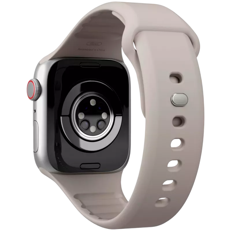 VONMÄHLEN Classic náramok 2 pre Apple Watch 44mm, 45mm, 49mm, univerzálna veľkosť, krémová