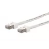METZ BTR 13084V7588-E Ultraflex500 Cat.6A S/FTP patch kábel RJ45 biely 7,5m