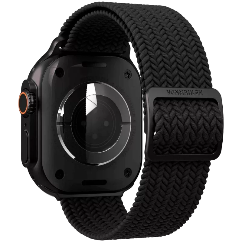 VONMÄHLEN Woven Loop 44, 45, 46, 49 mm univerzálna veľkosť, All Black