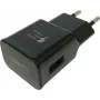 PowerRay PR-TA20EBE EU 2-pin USB nástenná nabíjačka, 5V/2A, čierna, Bulk