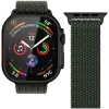VONMÄHLEN Woven Loop pre Apple Watch 44/45/46/49mm, Olive Black