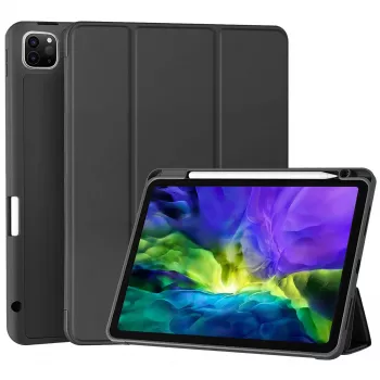 MRDISC flip kryt puzdro pre Apple iPad Pro M4 – čierne TPU MG-FLIPIPADPM4