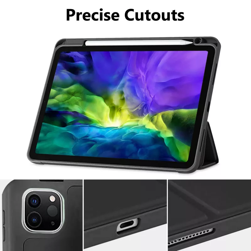 MRDISC flip kryt puzdro pre Apple iPad Pro M4 – čierne TPU MG-FLIPIPADPM4