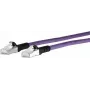 METZ CONNECT 1308451009-E Cat6a S/FTP sieťový kábel, 1 m, fialová