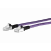 METZ CONNECT 1308451009-E Cat6a S/FTP sieťový kábel, 1 m, fialová