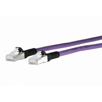 METZ CONNECT 1308451009-E Cat6a S/FTP sieťový kábel, 1 m, fialová