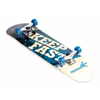 MUUWMI AU 561 kompletný skateboard s taškou, ABEC 5, Wave