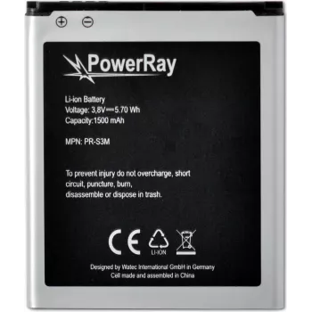 PowerRay batéria PR-S3M pre Samsung Galaxy S3 Mini, 1500 mAh, Bulk