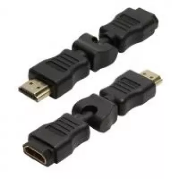 LogiLink HDMI uhlový adaptér 270° HDMI konektor samec na HDMI konektor samica 4K čierny
