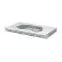 METZ CONNECT spájací patch panel 12xSC Duplex OM3, 1U, svetlosivý 150455BA12-F