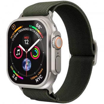 VONMÄHLEN Classic Nylon Loop 44, 45, 46, 49 mm univerzálna veľkosť, olivová
