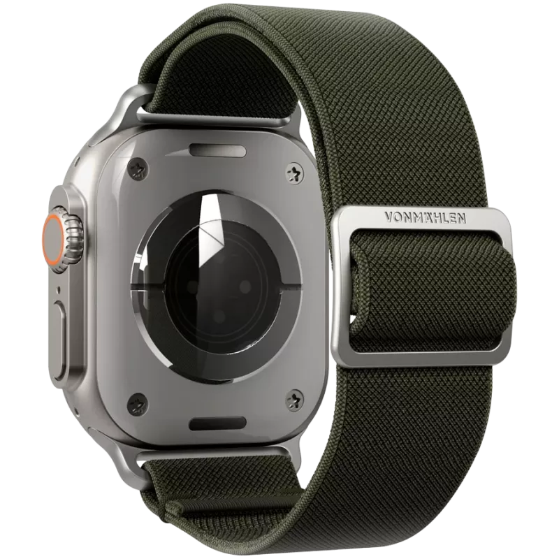 VONMÄHLEN Classic Nylon Loop 44, 45, 46, 49 mm univerzálna veľkosť, olivová