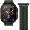 VONMÄHLEN tkaný Loop pre Apple Watch 40/41/42 mm, olivová čierna