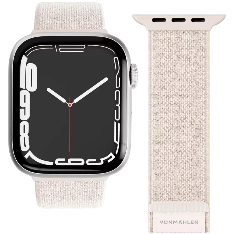 VONMÄHLEN Fitness Loop 2 náramok pre Apple Watch 44/45/46/49 mm, krémová