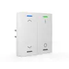MDT BE-TAL55T2.C1 KNX tlačidlo Light 55 2-násobné RGB-W teplotný senzor čistobiela lesklá