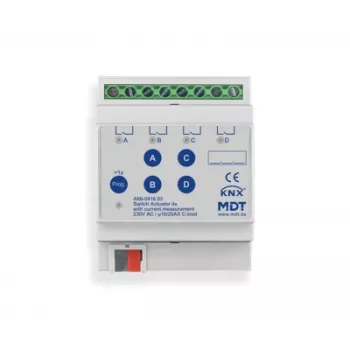 MDT spínací aktor 4-násobný, 4TE DIN lišta, 16/20 A, 230 V AMI-0416.03