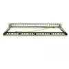 IT-BUDGET 19 palcový 24-portový Keystone patch panel, 1U, neosadený, svetlosivá 90ITBMT24PORTG