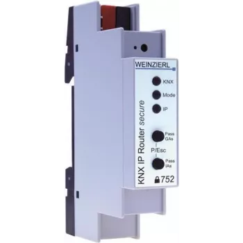 Weinzierl KNX IP Router 752 secure, KNX IP Router/IP rozhranie, 1 TE, 18 mm, 5249