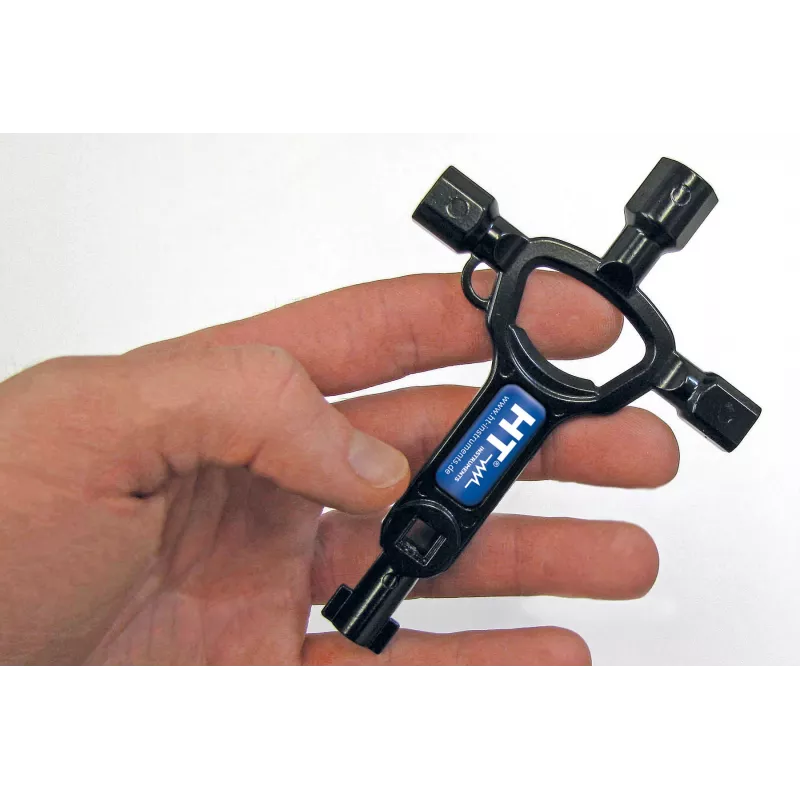 HT Instruments MasterKey Elektro 5-in-1 univerzálny kľúč na rozvádzače s obojstranným bitom 2009760