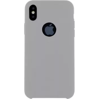 CYOO Premium Liquid Silicon tvrdé puzdro pre iPhone X / XS - biela
