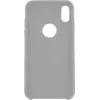 CYOO Premium Liquid Silicon tvrdé puzdro pre iPhone X / XS - biela