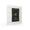 MDT BE-BZS86.01 Smart Control Center 86 mm plast lesklá čistá biela