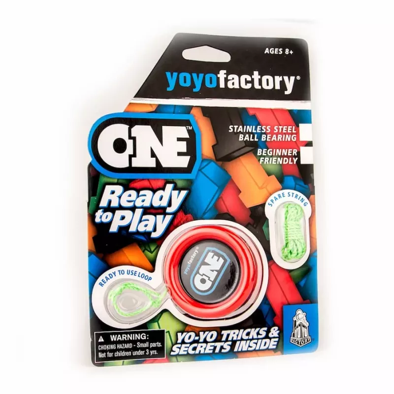 YoYoFactory YO-YO ONE začiatočnícke jojo, červené