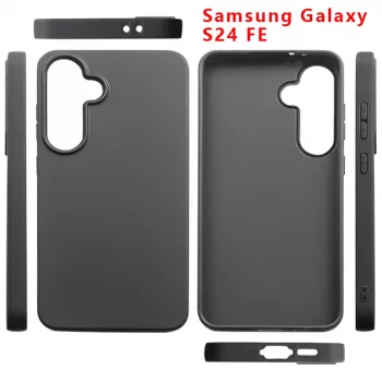 MRDISC puzdro na zadnú stranu pre Samsung Galaxy S24 FE čierne TPU MG-BCSGAS24FESW
