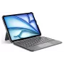DIGISTOR HK Inateck KB04122 puzdro s klávesnicou a touchpadom pre iPad 11 inch A16 / Air M3-M2 / Pro, odnímateľné, podsvietené, QWERTZ nemecké rozloženie, grafitovo sivá