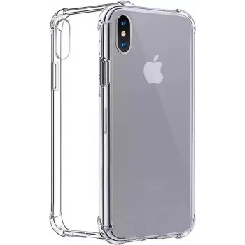 CYOO Four Corners silikónové puzdro pre Apple iPhone XS Max - transparentné