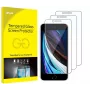 JETech ochrana displeja z tvrdeného skla pre iPhone SE 3/2 (2022/2020) 4,7 inch - balenie 3 ks, 9H, 2.5D, kompatibilné s puzdrom