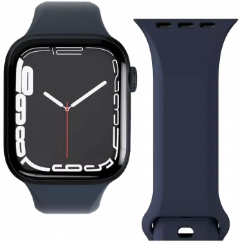 VONMÄHLEN Classic Band 2 pre Apple Watch 44/45/46/49mm, navy