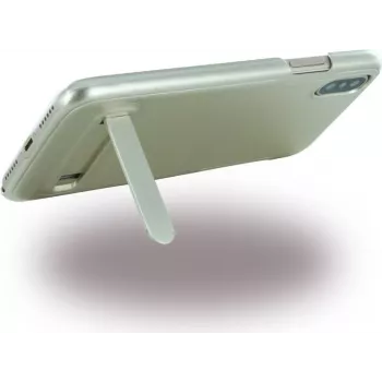 CYOO Brushed Stand – hardcover – Apple iPhone X – zlatá