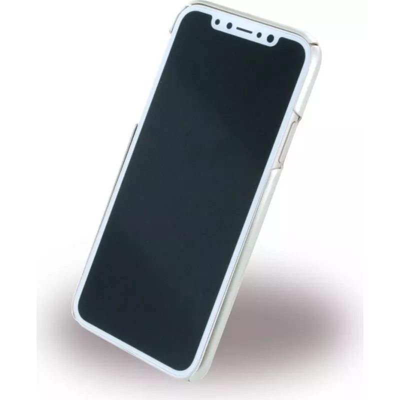 CYOO Brushed Stand – hardcover – Apple iPhone X – zlatá