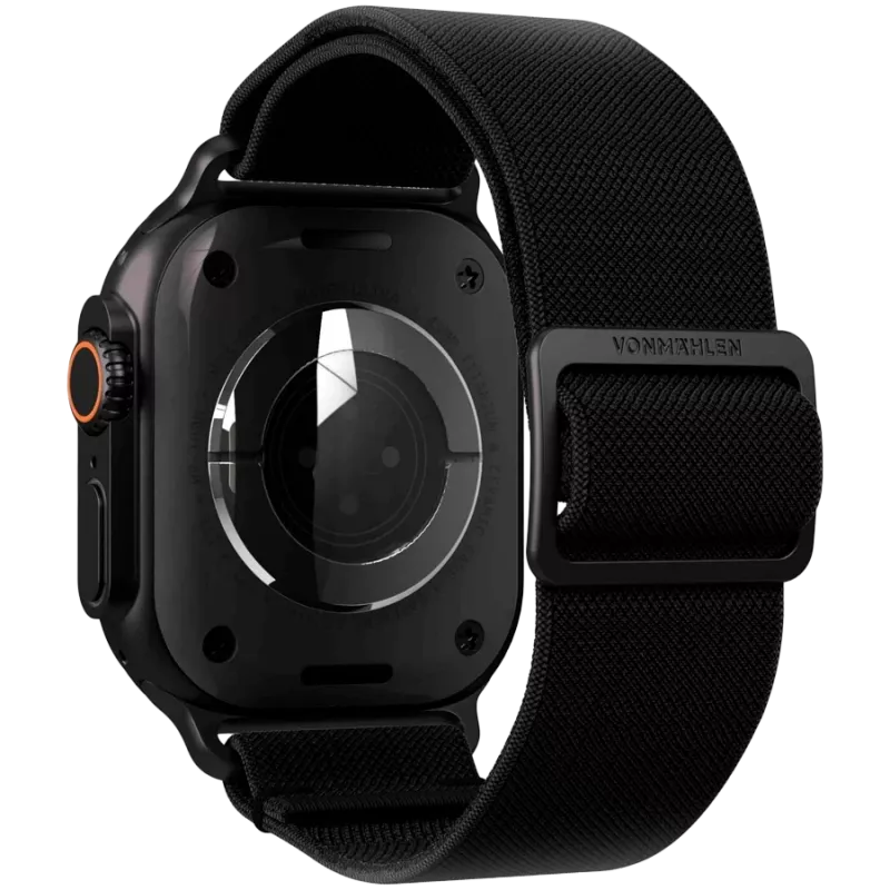 VONMÄHLEN Classic Nylon Loop 40, 41, 42mm univerzálna veľkosť všetky, čierna
