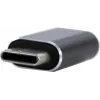 CYOO Lightning na USB-C adaptér – čierny konvertor na nabíjanie a prenos dát (CY122090)