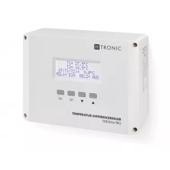 H-Tronic TDR 2004 PRO regulátor teplotného rozdielu, -99 až +850 °C 1114770